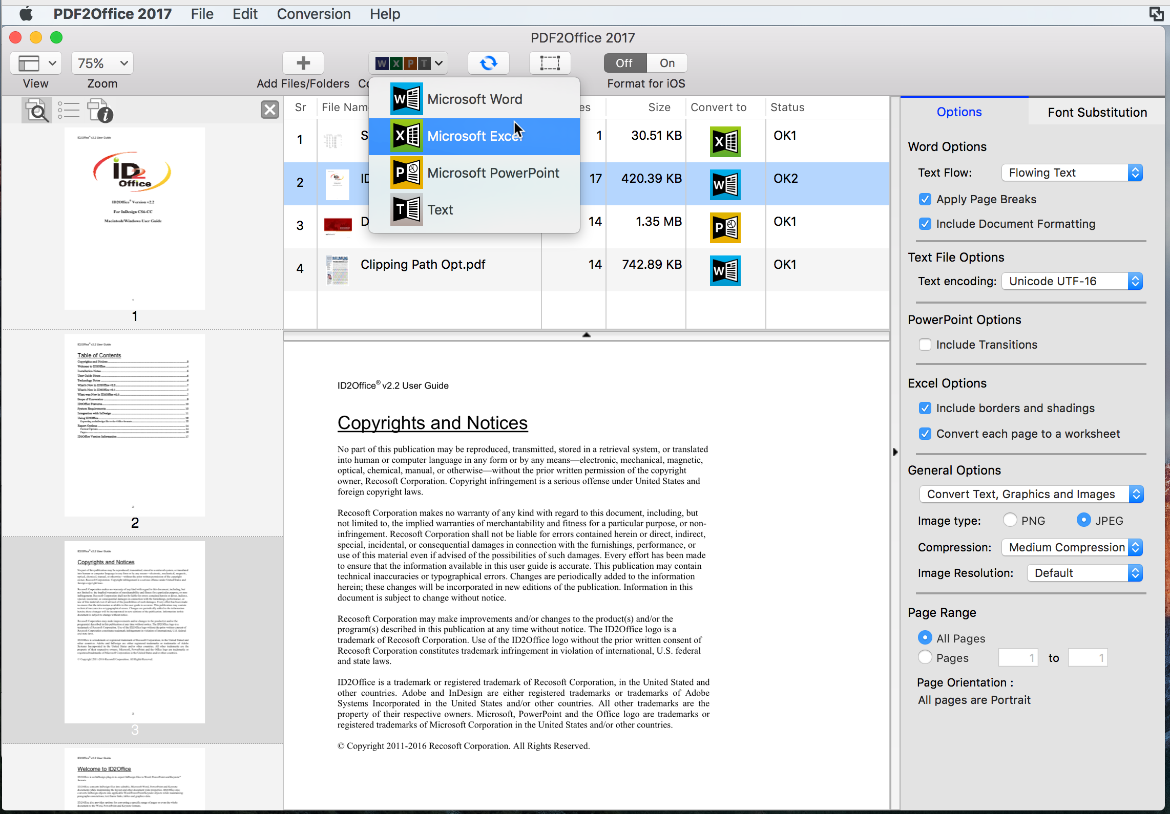pages for mac convert to pdf